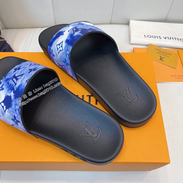 LV專櫃經典款涼拖鞋 高版本LOUIS VUITON路易威登最新款拖鞋情侶款 dx2702